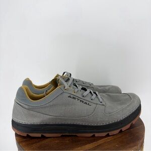 Astral Donner Hemp Shoes Mens 11 Gray Outdoor Hiking Casual Trail Shoes